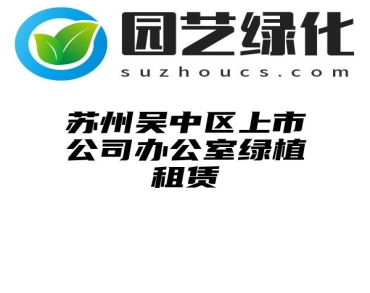 苏州吴中区上市公司办公室绿植租赁