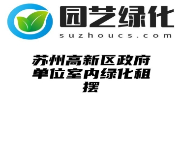 苏州高新区政府单位室内绿化租摆